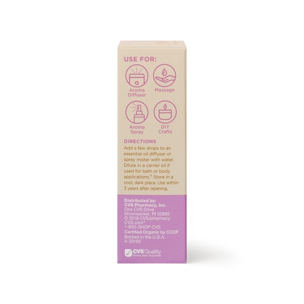 Radiance 100% Organic Essential Oil Blend Lavender, 0.51 OZ