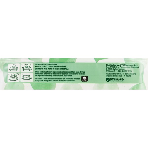CVS Health Natural Baby Wipes, 64 CT