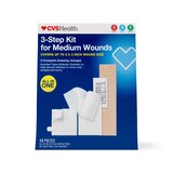 CVS Health 3-Step Kit for Medium Wounds, thumbnail image