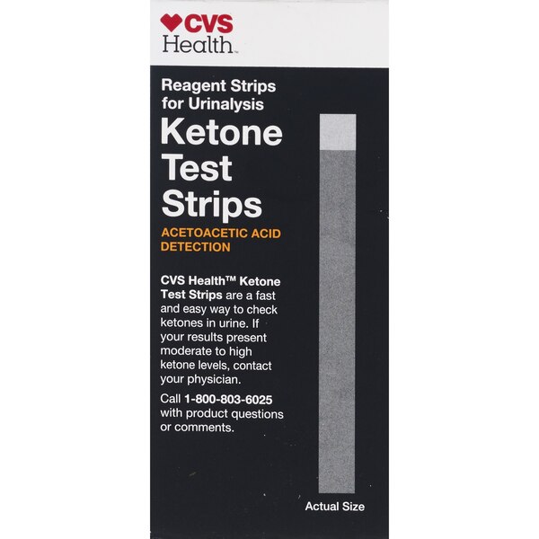 CVS Health Ketone Test Strips, 50 CT