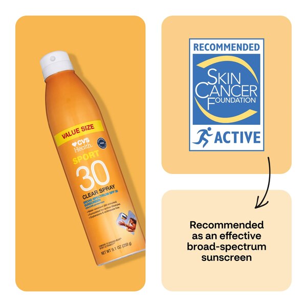 CVS Sport Clear Broad Spectrum Sunscreen Spray