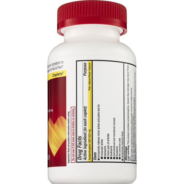 CVS Health 8HR Muscle Aches & Pain Acetaminophen 650 MG Tablets