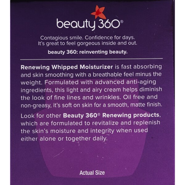 Beauty 360 Renewing Whipped Moisturizer, 1.7 OZ