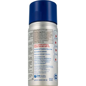 CVS Health Maximum Strength Lidocaine Plus Pain Relief Dry Spray, 3 OZ