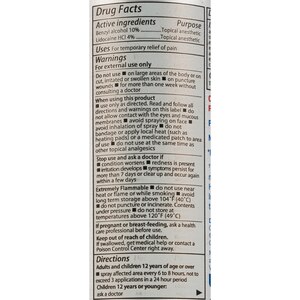 CVS Health Maximum Strength Lidocaine Plus Pain Relief Dry Spray, 3 OZ