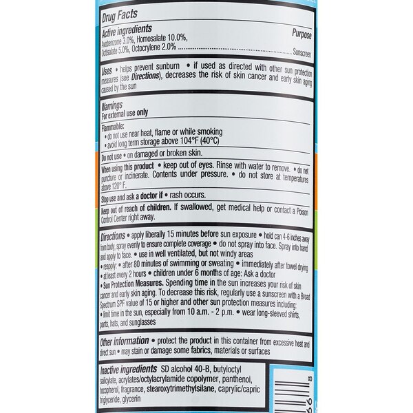 CVS Health Clear Broad Spectrum Sunscreen Spray