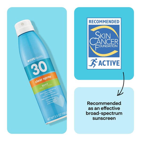 CVS Health Clear Broad Spectrum Sunscreen Spray