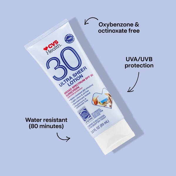 CVS Ultra Sheer Broad Spectrum Sunscreen Lotion