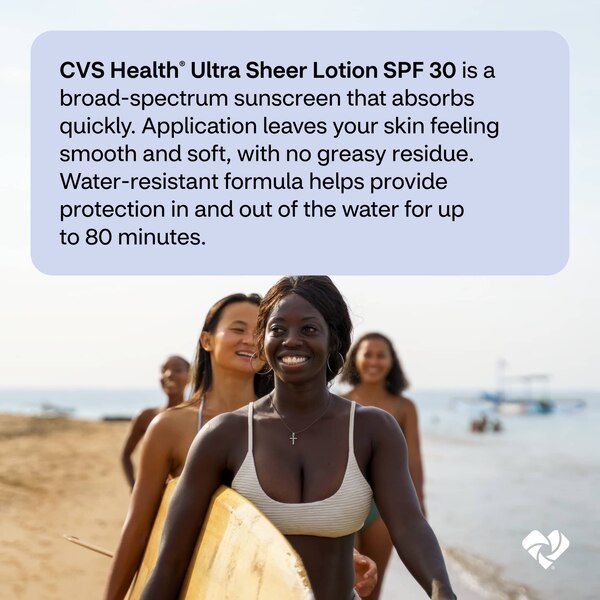 CVS Ultra Sheer Broad Spectrum Sunscreen Lotion