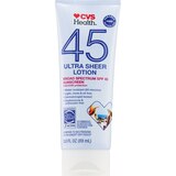 CVS Ultra Sheer Broad Spectrum Sunscreen Lotion, thumbnail image