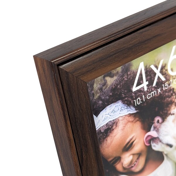 House To Home Ridge Walnut Picture Frame, 4 x 6 in