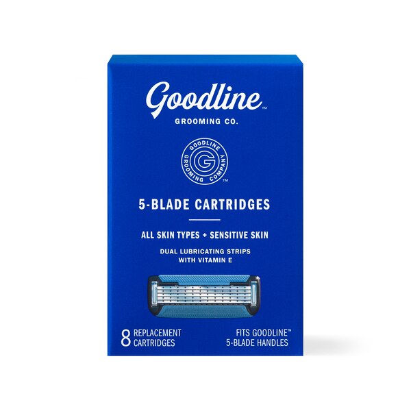 Goodline Grooming Co. 5-Blade Razor Blade Refills