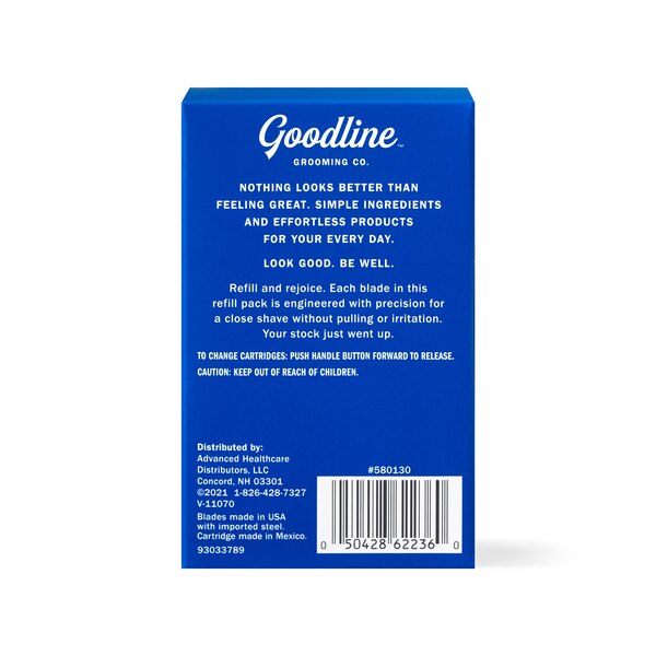 Goodline Grooming Co. 5-Blade Razor Blade Refills
