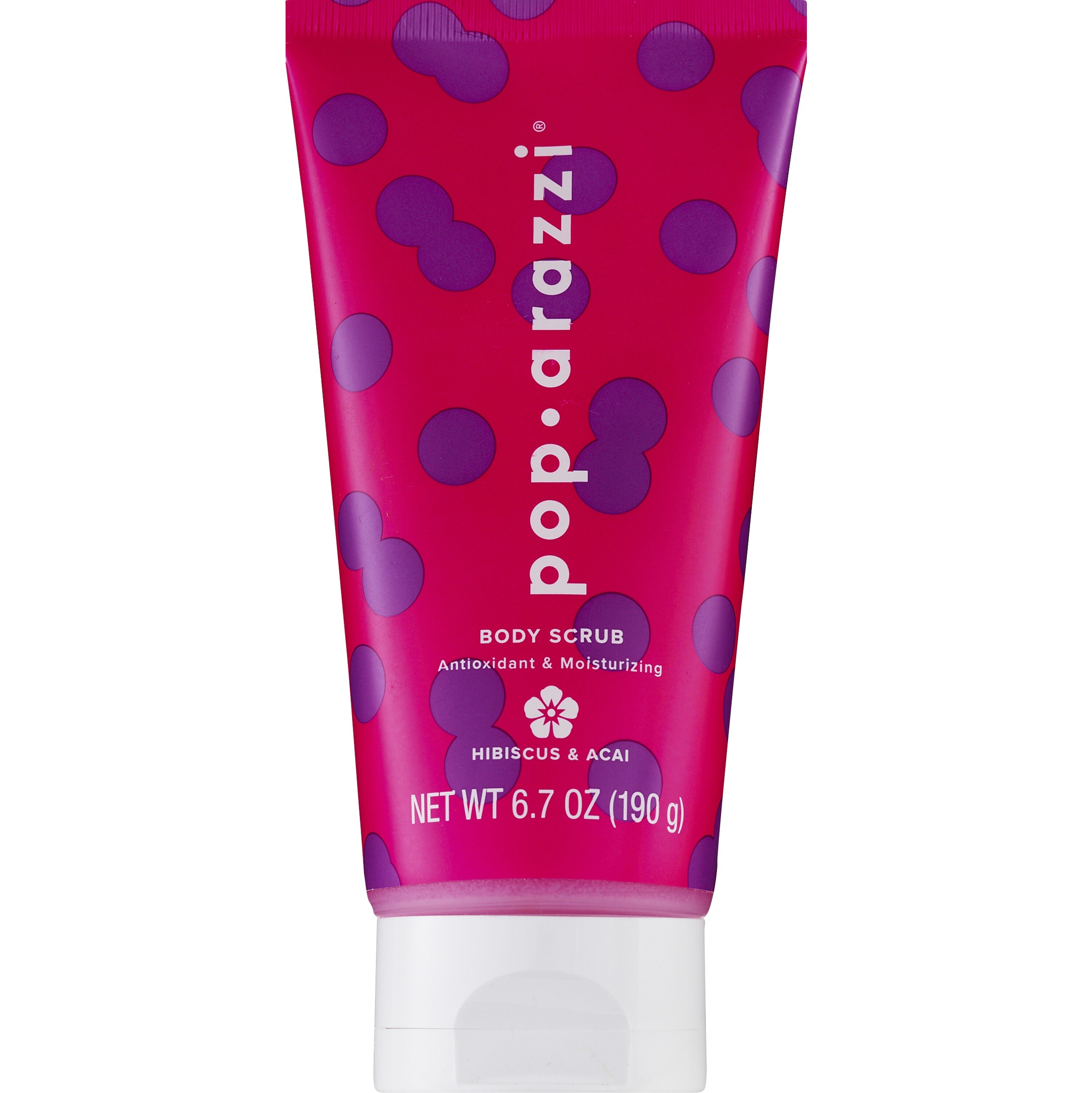 Poparazzi Hibiscus & Acai Body Scrub, 6.7 OZ Pick Up In Store TODAY