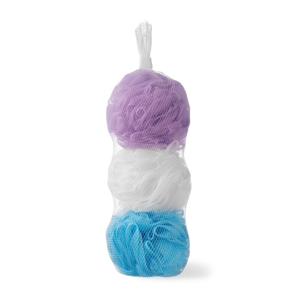Pop-arazzi Cleansing Bath Poufs, 3CT