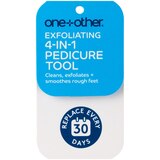 Pop-arazzi Exfoliating 4-In-1 Pedicure Tool (Assorted Colors), thumbnail image