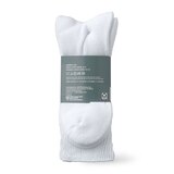 CVS Health Non-Binding Comfort Crew Socks for Diabetics Unisex, 3 Pairs, thumbnail image