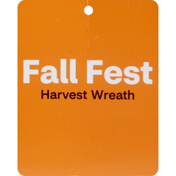 Fall Fest Harvest Wreath, 24 in