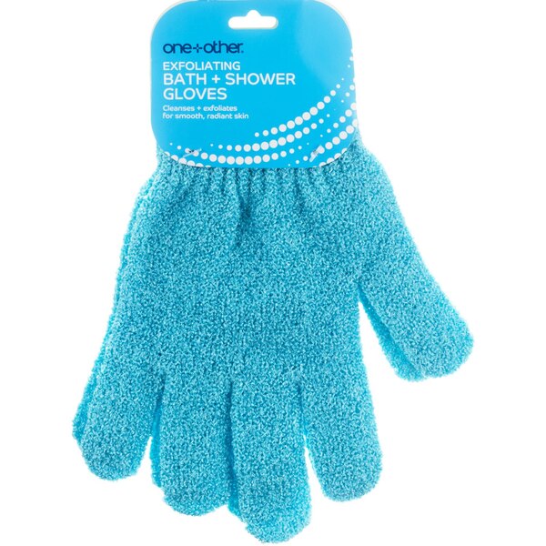 Pop-arazzi Exfoliating Bath & Shower Gloves (Assorted Colors)