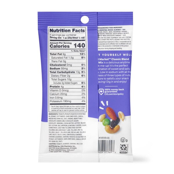 Well Market Classic Blend Trail Mix, 4 oz