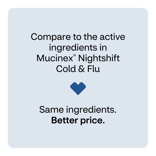 CVS Health Nighttime Cold & Flu Multi-Symptom Relief Liquid, 6 OZ