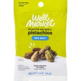 Well Market Sea Salt Roasted No-Shell Pistachios, 2.25 oz, thumbnail image