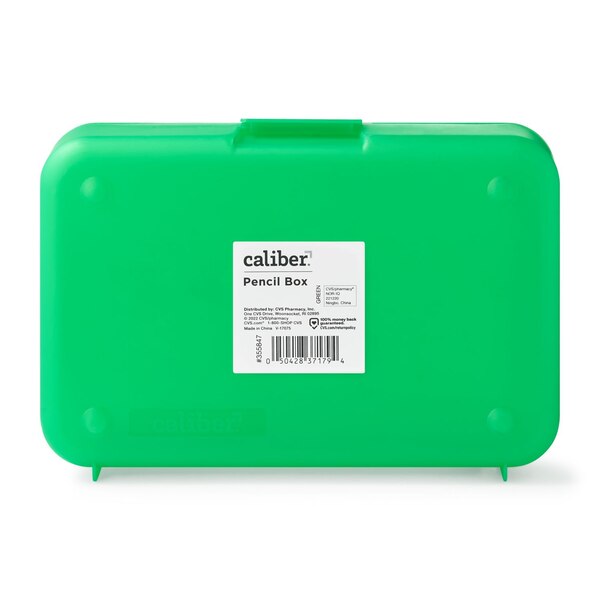 Caliber Pencil Box, Assorted Colors