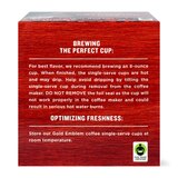Gold Emblem Fair Trade Colombian Premium Ground Coffee Single-Serve Cups, 3.99 oz, thumbnail image