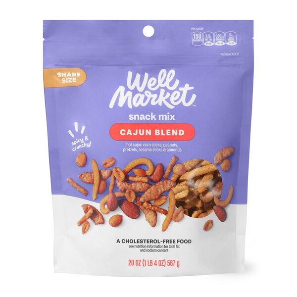 Well Market, Cajun Blend Trail Mix, 20 oz
