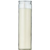 Star Candle Co. White Pillar Candle, 8 in, thumbnail image