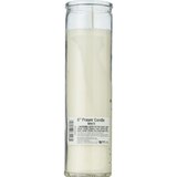 Star Candle Co. White Pillar Candle, 8 in, thumbnail image