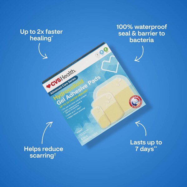 CVS Health Hydrocolloid Gel Adhesive Pads