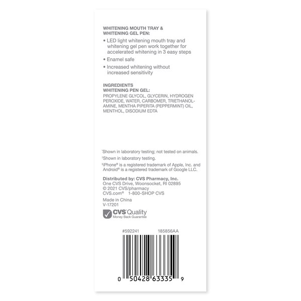 CVS Health LED Light Teeth Whitening Kit