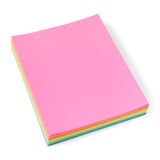 Caliber Bright Color Cardstock, 5 Assorted Colors, 8 1/2" x 11", 65 lb., 125 Sheets, thumbnail image