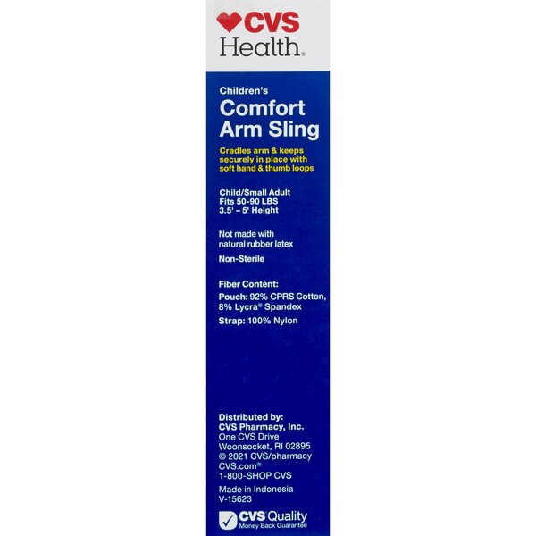 CVS Health Children's Comfort Arm Sling with Metallic Markers
