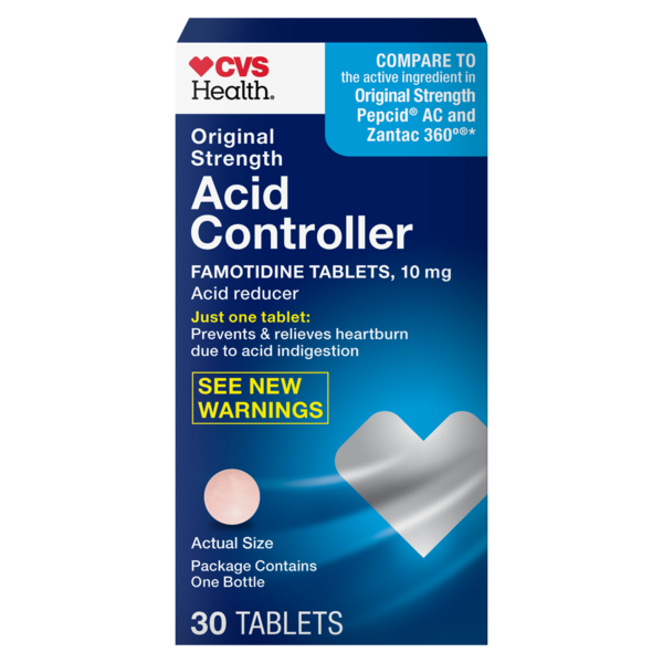 CVS Health Acid Controller Tablets