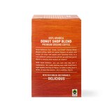 Gold Emblem Fair Trade Donut Shop Blend Premium Ground Coffee Single-Serve Cups, thumbnail image 3 of 6