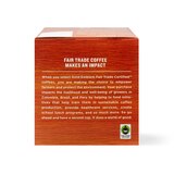 Gold Emblem Fair Trade Donut Shop Blend Premium Ground Coffee Single-Serve Cups, thumbnail image 4 of 6