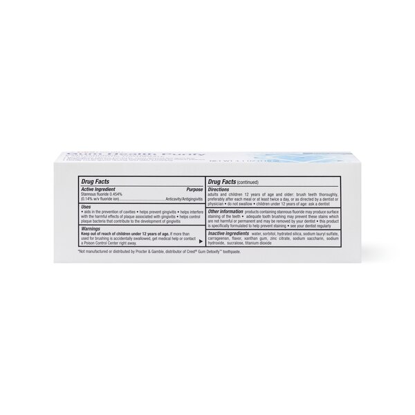 CVS Health Gum Health Purify Fluoride Toothpaste, Deep Clean, 4.1 OZ