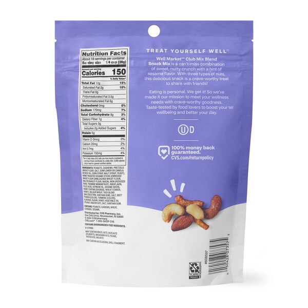 Well Market, Club Mix, 18 oz
