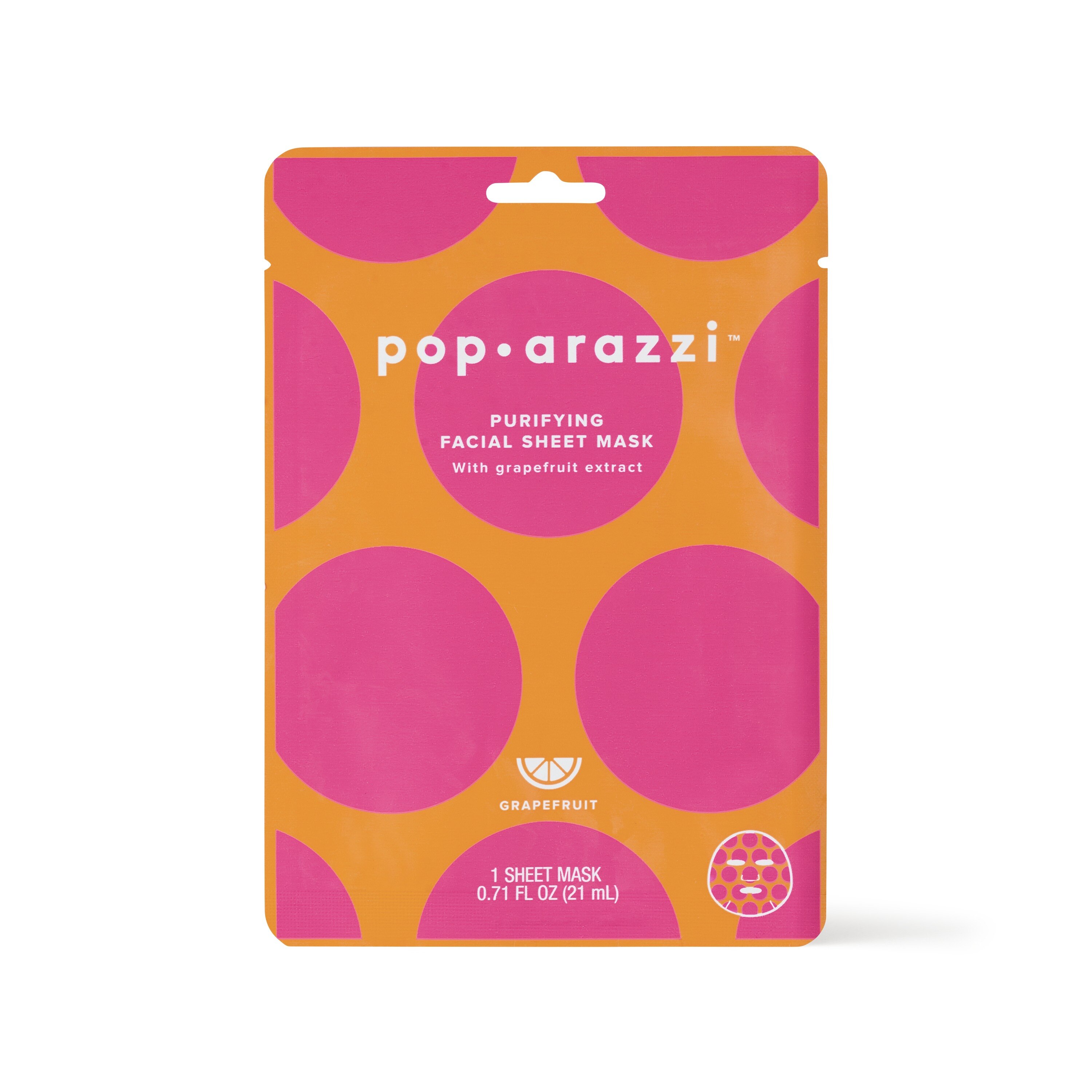 Pop-arazzi Purifying Grapefruit Facial Sheet Mask