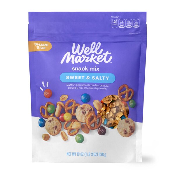 Well Market Sweet and Salty Trail Mix, 19 oz