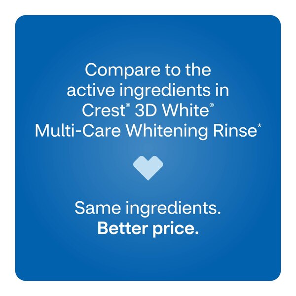 CVS Health Alcohol Free Whitening Rinse, Fresh Mint