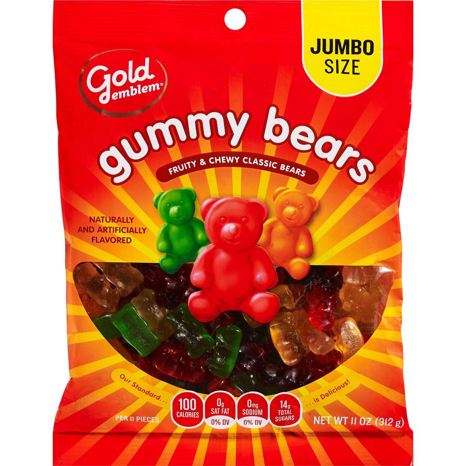 Gold Emblem Gummy Bears