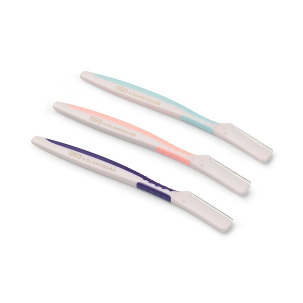 GSQ by GLAMSQUAD Dermaplaner Facial Razors, 3 CT