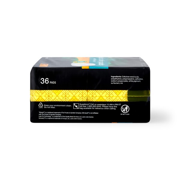 CVS Ultra Thin Pads with Wings, Regular