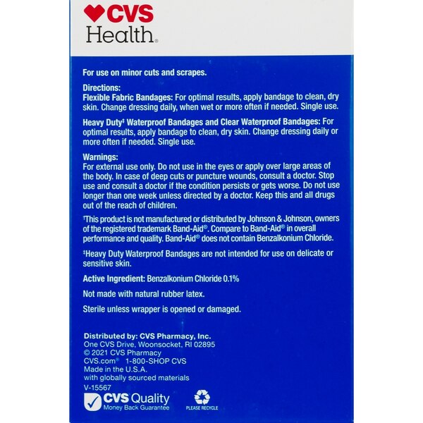CVS Health Antibacterial Variety Pack Bandage Assortment