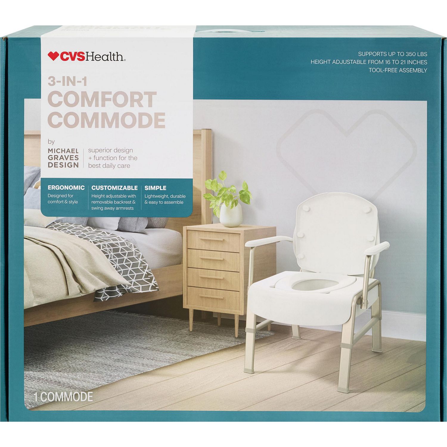 Bedside commode cvs deals