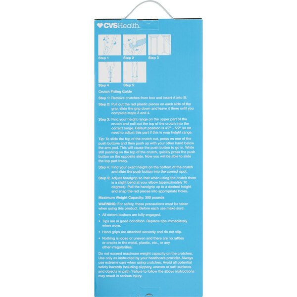 CVS Health Universal Crutches