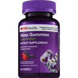 CVS Health Sleep Support Gummies, Wild Berry Vanilla, 48 CT, thumbnail image